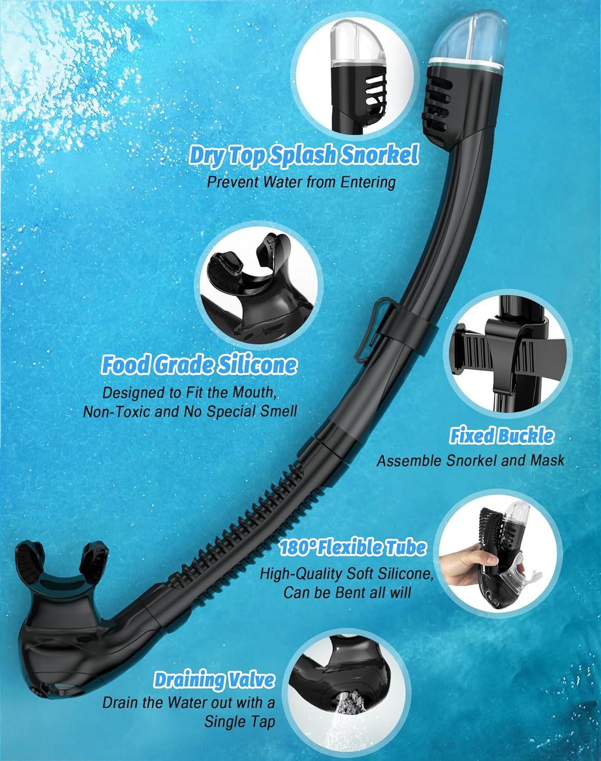 SMARSWI Rental of skin diving equipment-- Diving Mask and Snorkel - Image 5